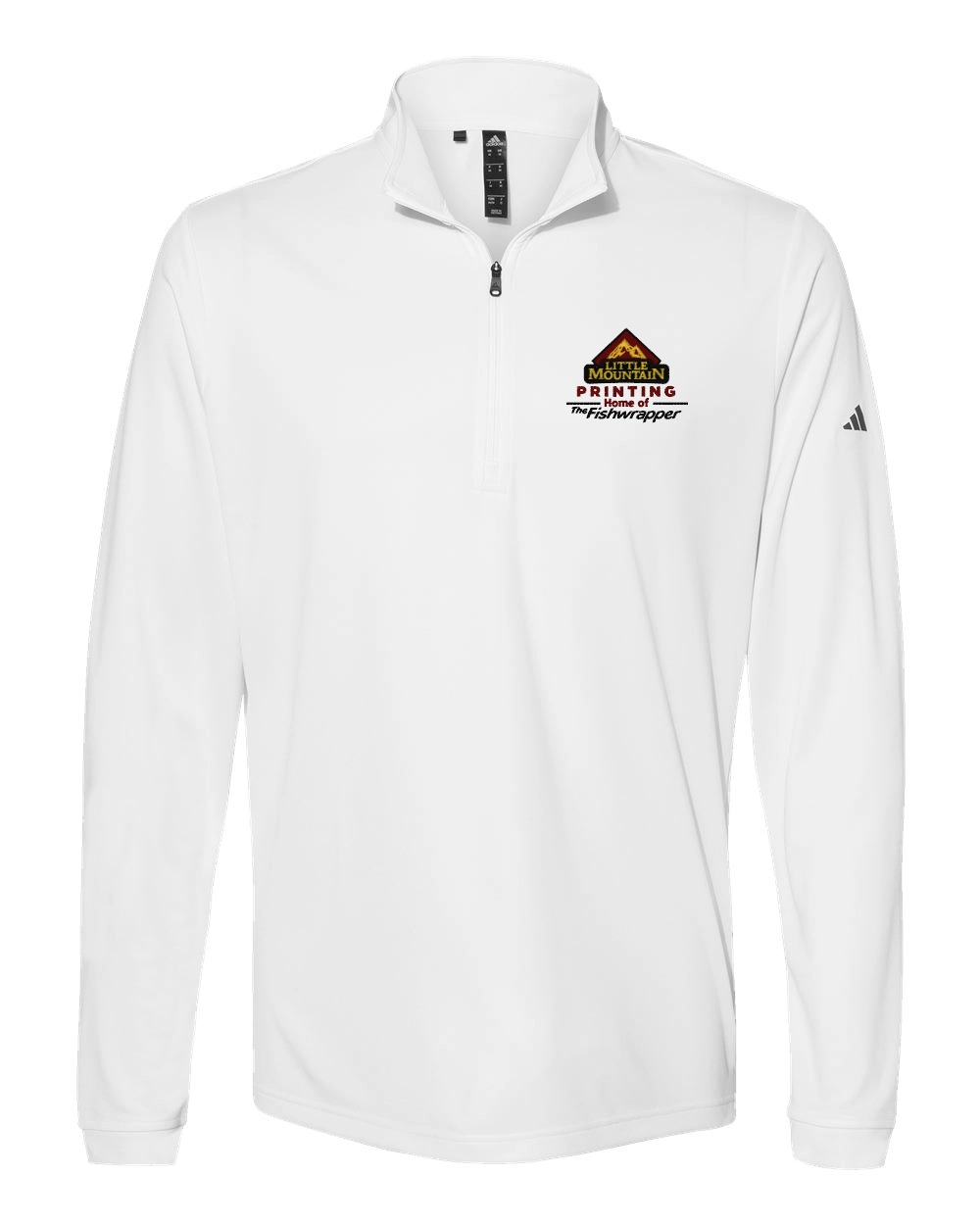 Variant Image for A401 - Adidas - Lightweight Quarter-Zip Pullover - LMP - 3 Color - Maroon,Black,Gold - Website Little Mountain Printing