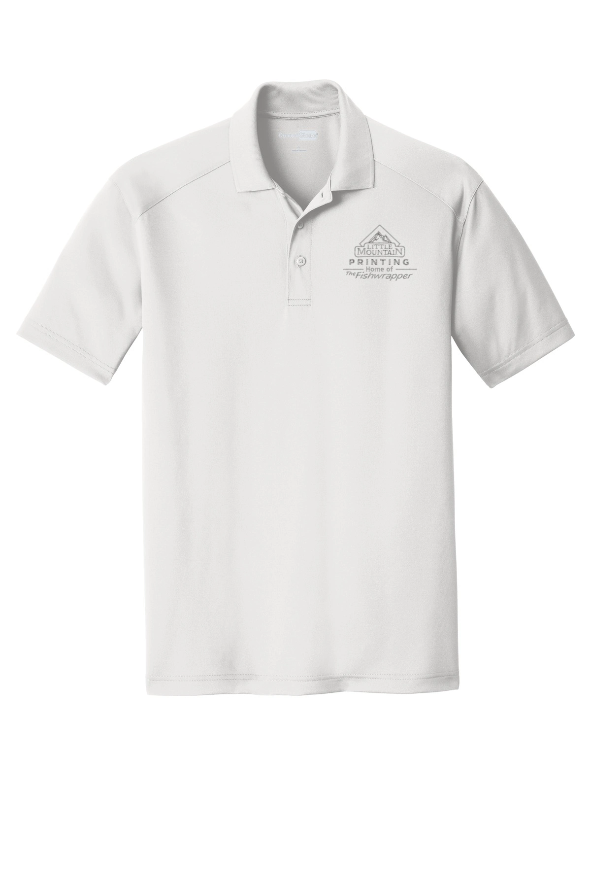 Variant Image for CS418 - CornerStone® Select Lightweight Snag-Proof Polo - LMP - 1 Color - Two Tone - Website Little Mountain Printing