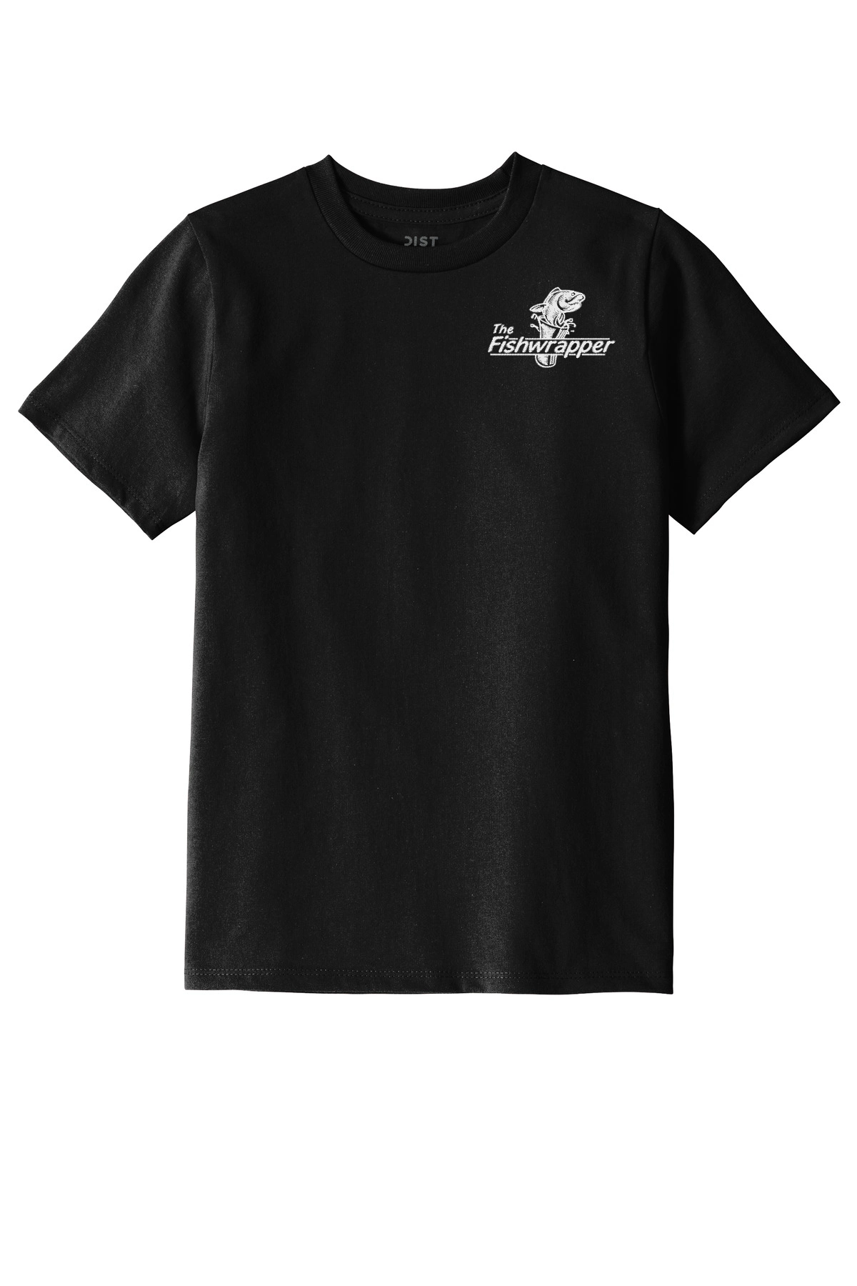 Variant Image for DT8000Y - District ® Youth Re-Tee ® - FW - 1 Color White - Website Little Mountain Printing