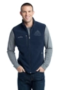 Variant Image for EB204 - Eddie Bauer® - Fleece Vest - LMP - 1 Color - Two Tone - Website Little Mountain Printing