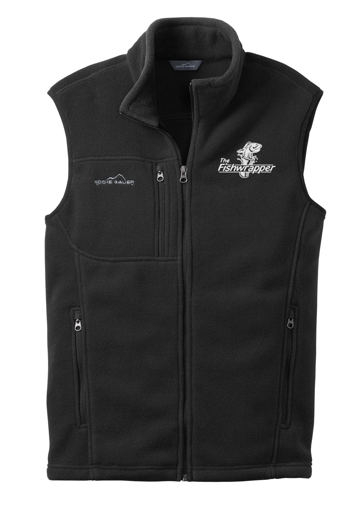 Variant Image for EB204 - Eddie Bauer® - Fleece Vest - FW - 1 Color White - Website Little Mountain Printing