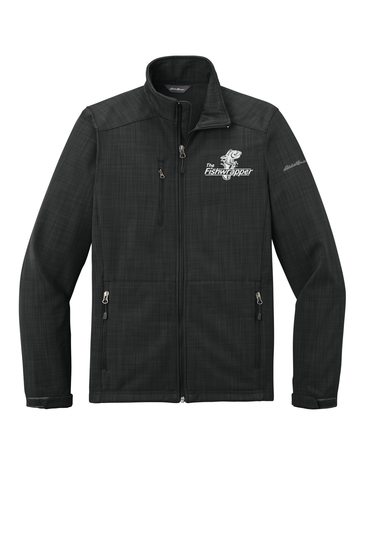 Variant Image for EB532 - Eddie Bauer® Shaded Crosshatch Soft Shell Jacket. - FW - 1 Color White - Website Little Mountain Printing