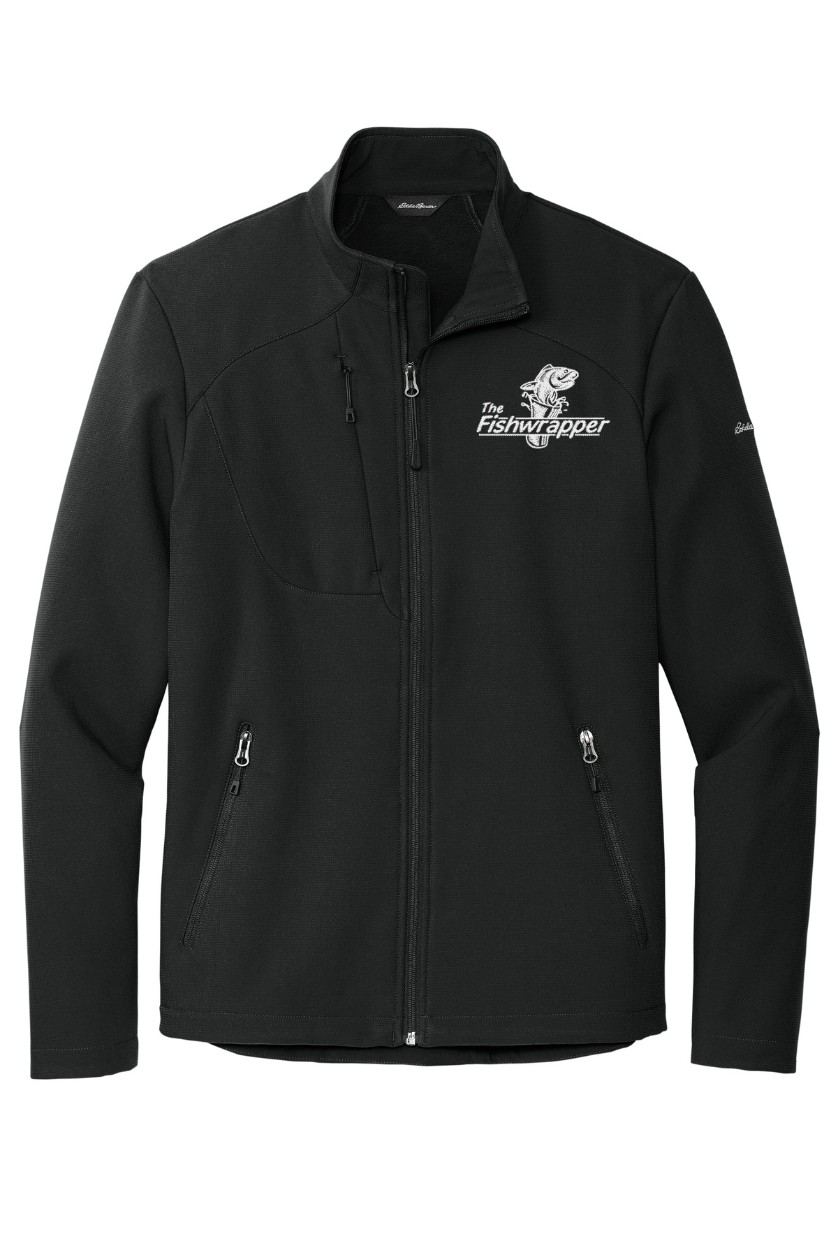 Variant Image for EB544 - Eddie Bauer® Stretch Soft Shell Jacket - FW - 1 Color White - Website Little Mountain Printing