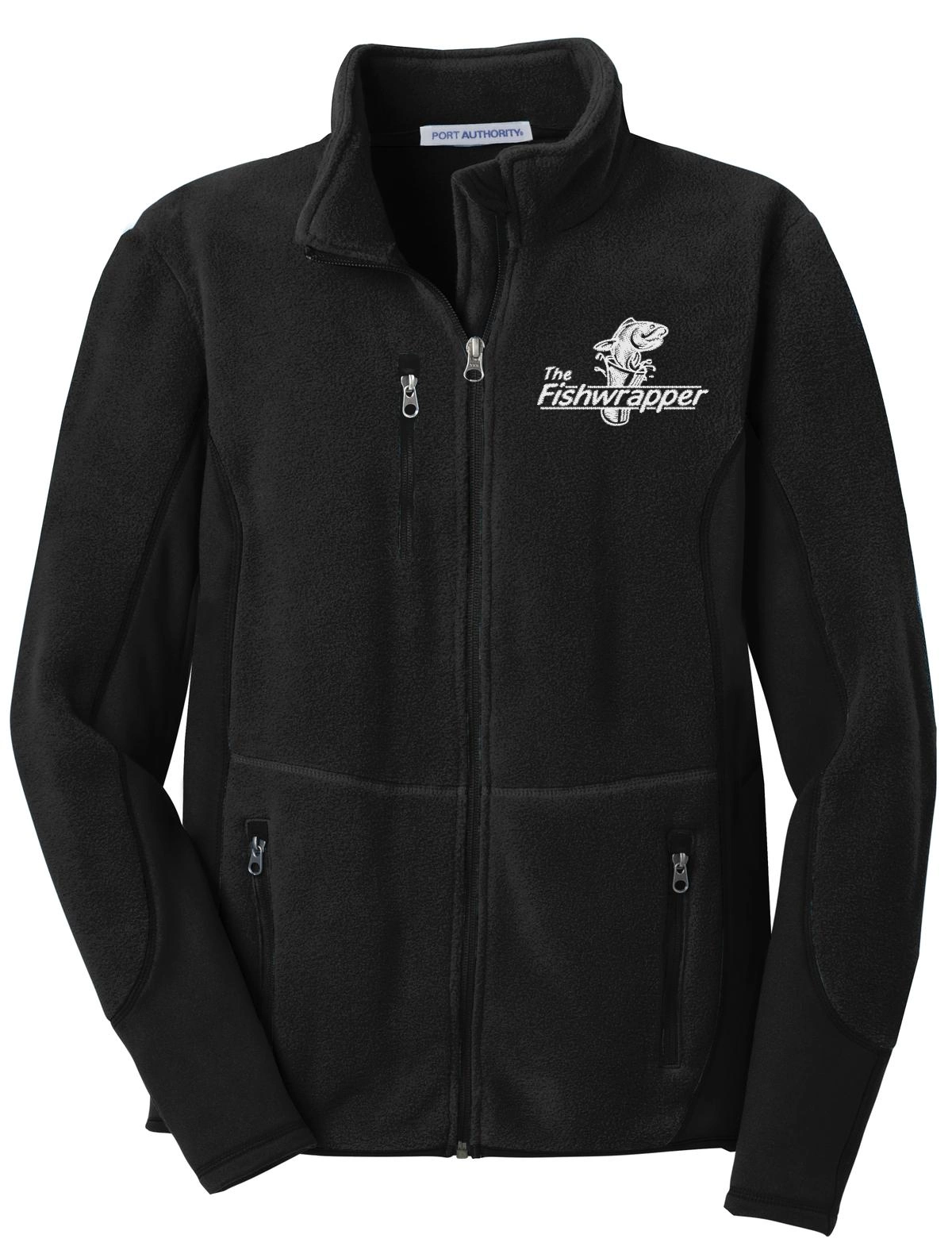 Variant Image for F227 - Port Authority® R-Tek® Pro Fleece Full-Zip Jacket - FW - 1 Color White - Website Little Mountain Printing