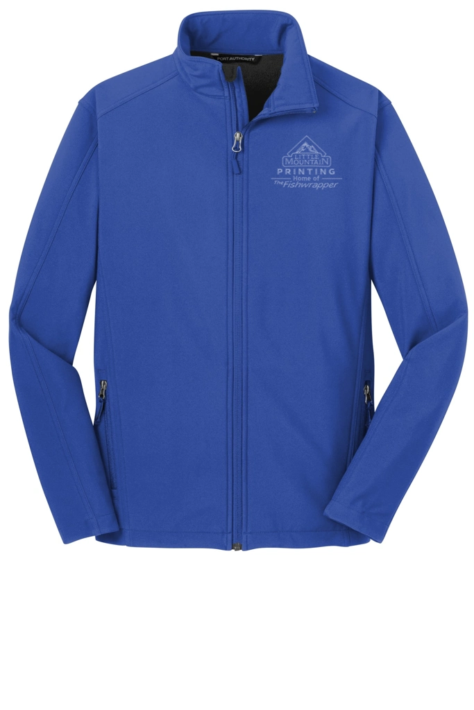 Variant Image for J317 - Port Authority® Core Soft Shell Jacket - LMP - 1 Color - Two Tone - Website Little Mountain Printing
