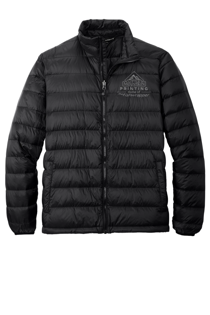 Variant Image for J323 - Port Authority® Down Jacket. - LMP - 1 Color - Two Tone - Website Little Mountain Printing