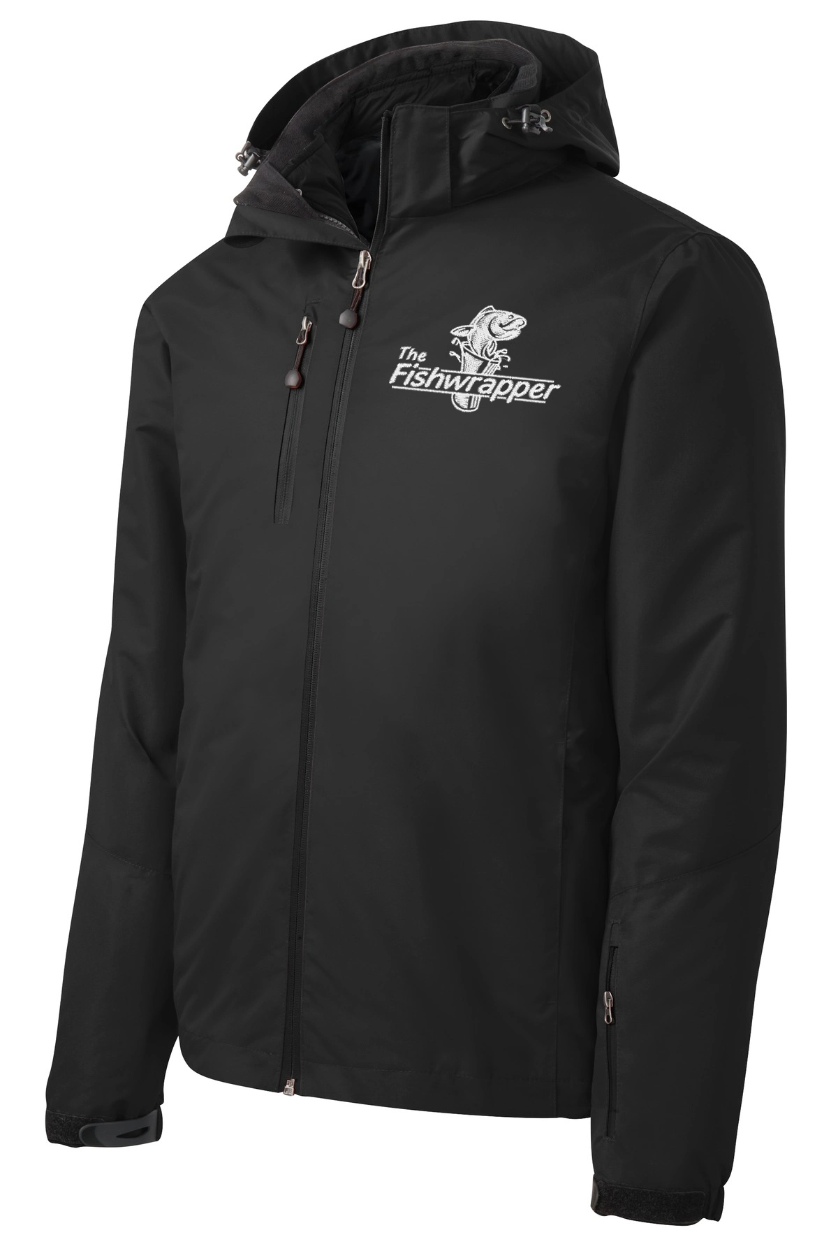 Variant Image for J332 - Port Authority® Vortex Waterproof 3-in-1 Jacket. - FW - 1 Color White - Website Little Mountain Printing