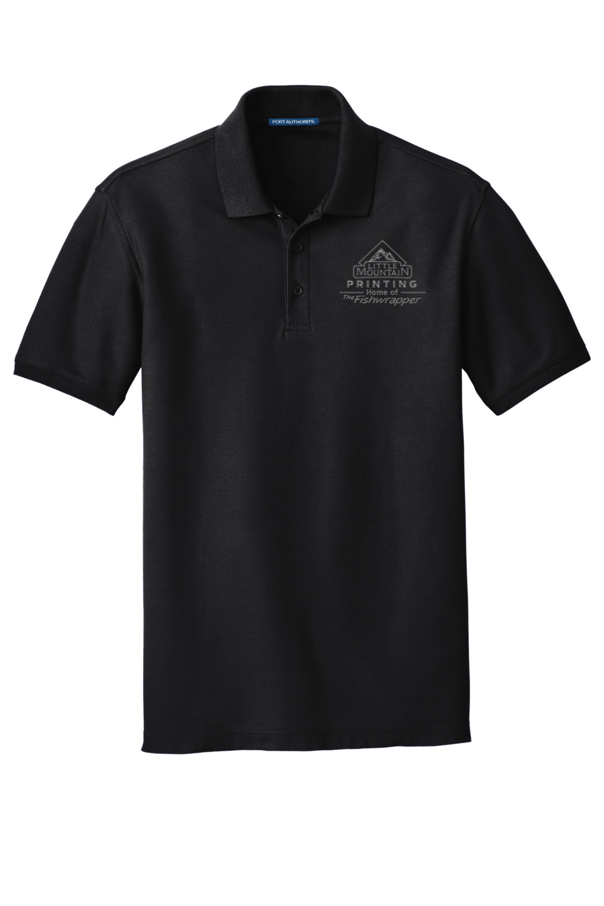 Variant Image for K100 - Port Authority® Core Classic Pique Polo. - LMP - 1 Color - Two Tone - Website Little Mountain Printing