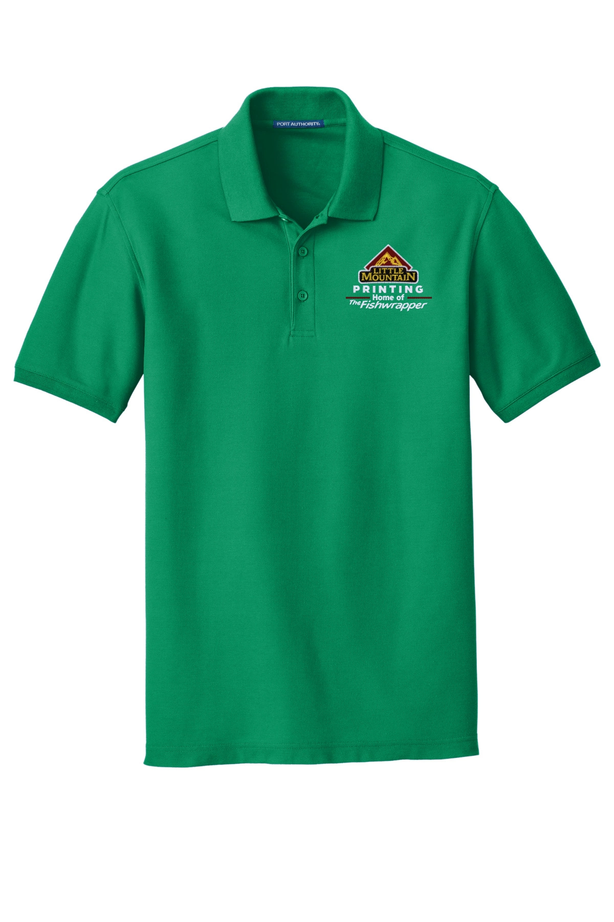 Variant Image for K100 - Port Authority® Core Classic Pique Polo. - LMP - 3 Color - Maroon,White,Gold - Website Little Mountain Printing