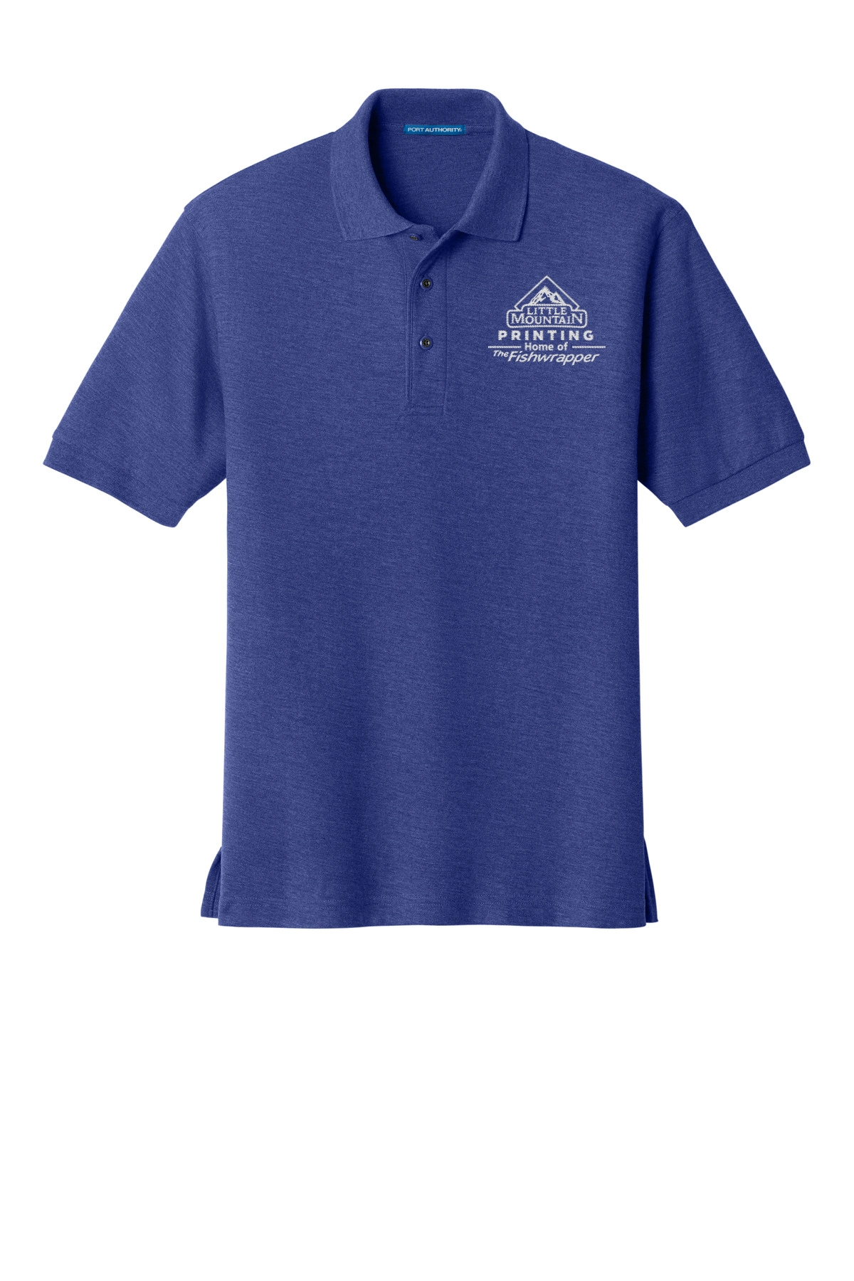Variant Image for K500 - Port Authority® Silk Touch™ Polo - LMP - 1 Color - White - Website Little Mountain Printing