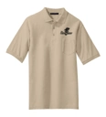 Variant Image for K500P - Port Authority® Silk Touch™ Polo with Pocket - FW - 1 Color Black - Website Little Mountain Printing
