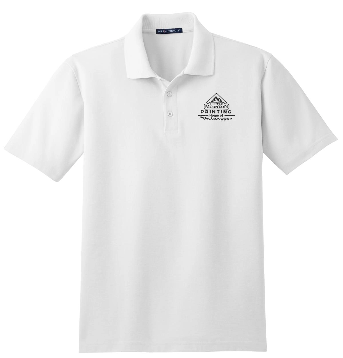 Variant Image for K510 - Port Authority® Stain-Release Polo. - LMP - 1 Color - Black - Website Little Mountain Printing