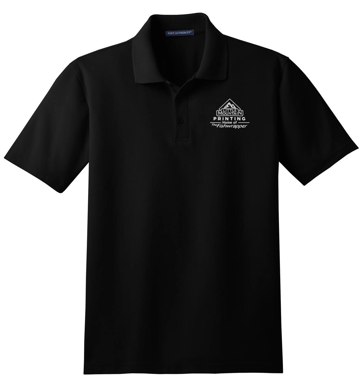 Variant Image for K510 - Port Authority® Stain-Release Polo. - LMP - 1 Color - White - Website Little Mountain Printing