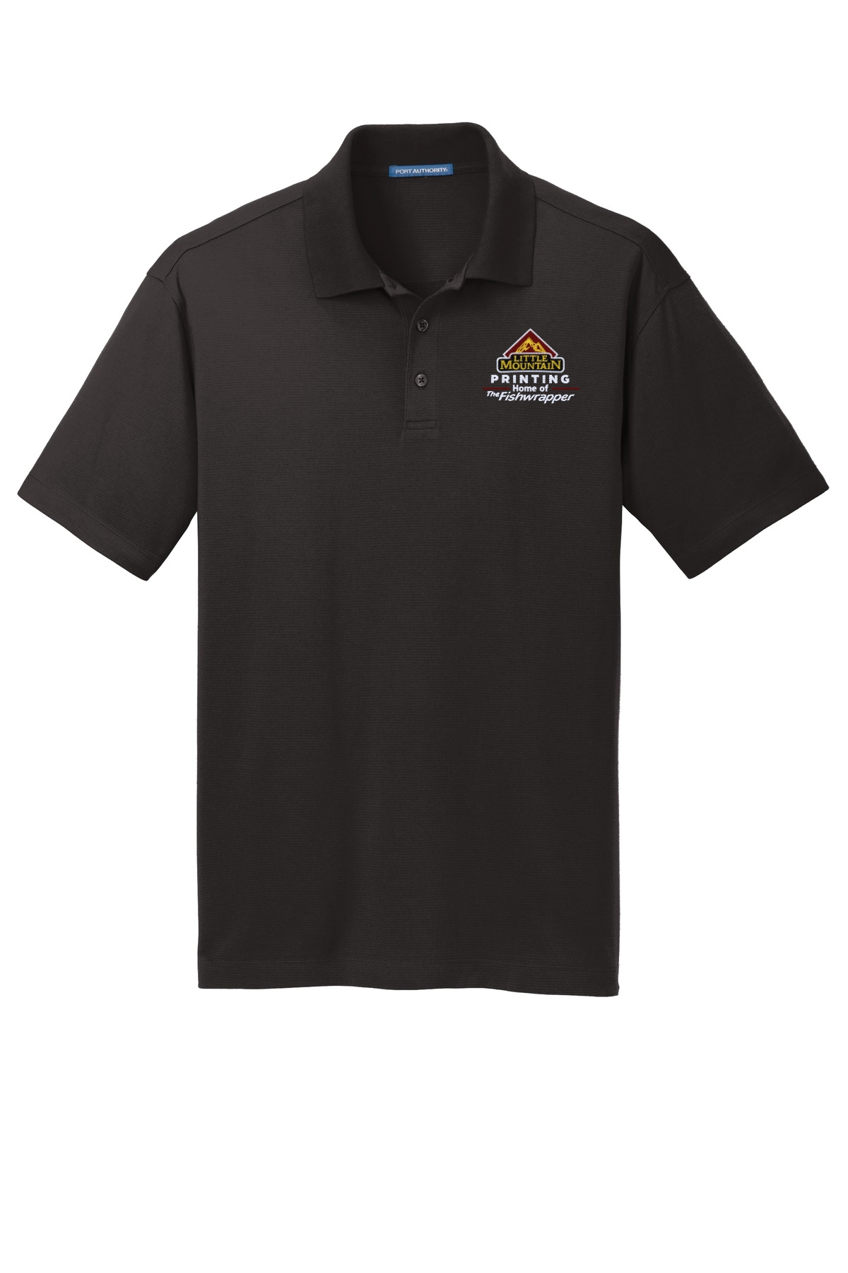Variant Image for K573 - Port Authority® Rapid Dry™ Mesh Polo. - LMP - 3 Color - Maroon,White,Gold - Website Little Mountain Printing