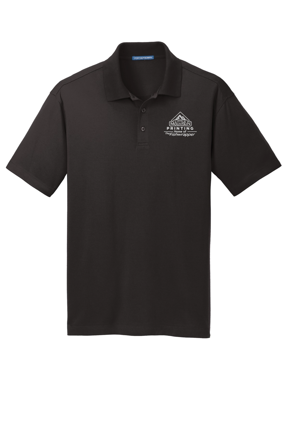 Variant Image for K573 - Port Authority® Rapid Dry™ Mesh Polo. - LMP - 1 Color - White - Website Little Mountain Printing