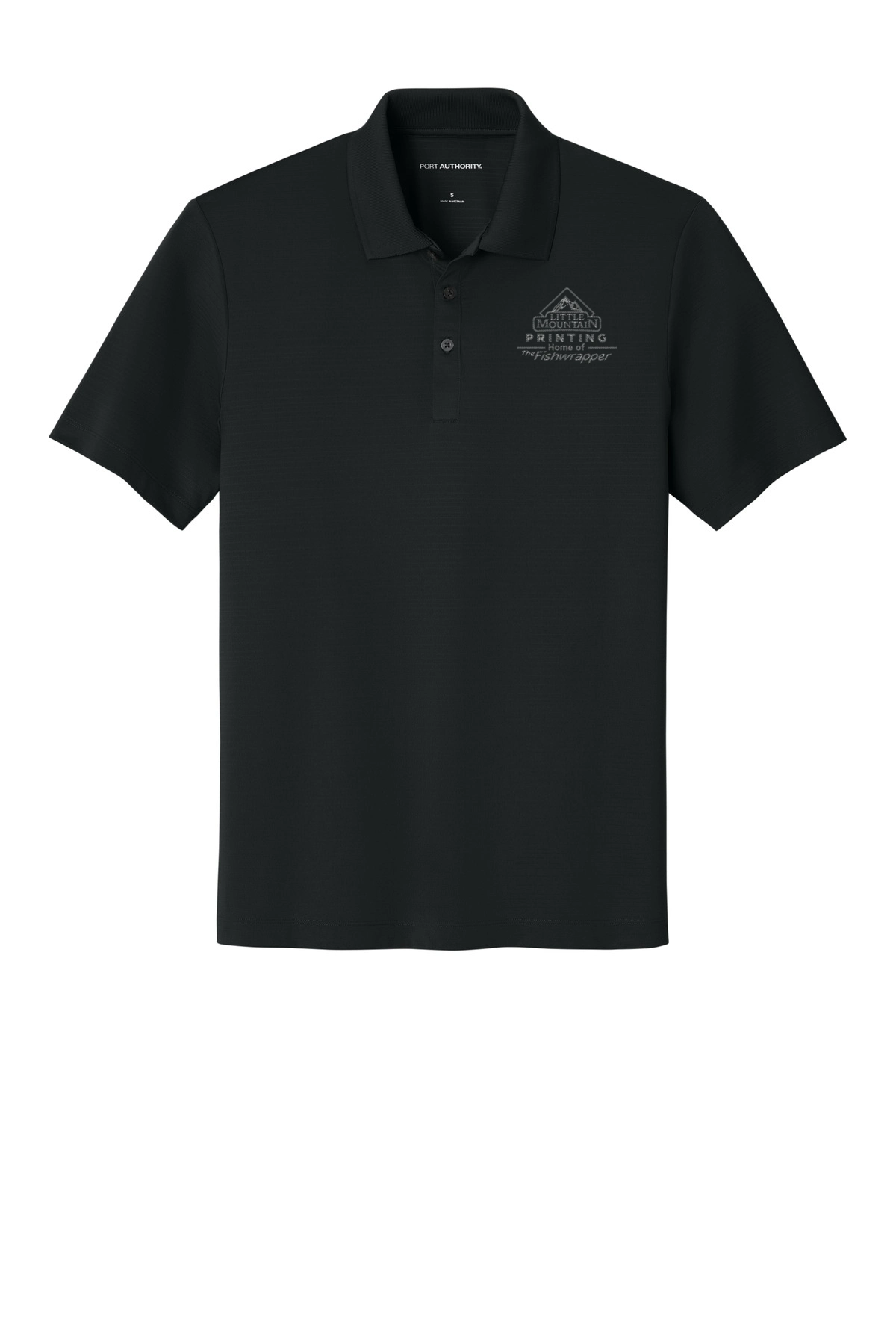 Variant Image for K587 - Port Authority ® Eclipse Stretch Polo. - LMP - 1 Color - Two Tone - Website Little Mountain Printing