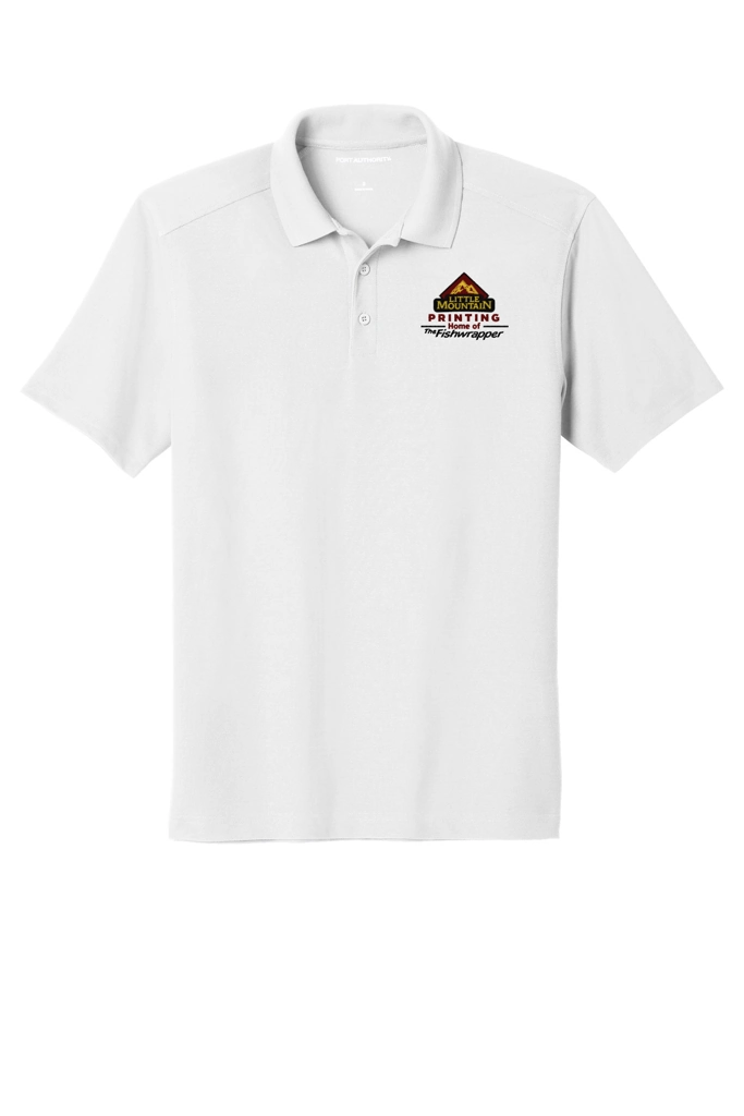 Variant Image for K600 - Port Authority ® EZPerformance ™ Pique Polo. - LMP - 3 Color - Maroon,Black,Gold - Website Little Mountain Printing