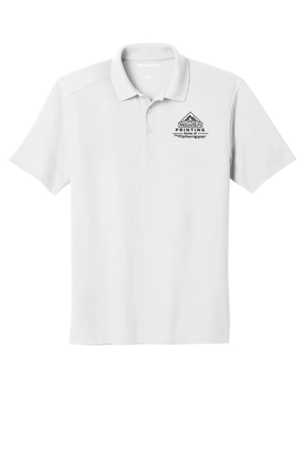 Variant Image for K600 - Port Authority ® EZPerformance ™ Pique Polo. - LMP - 1 Color - Black - Website Little Mountain Printing