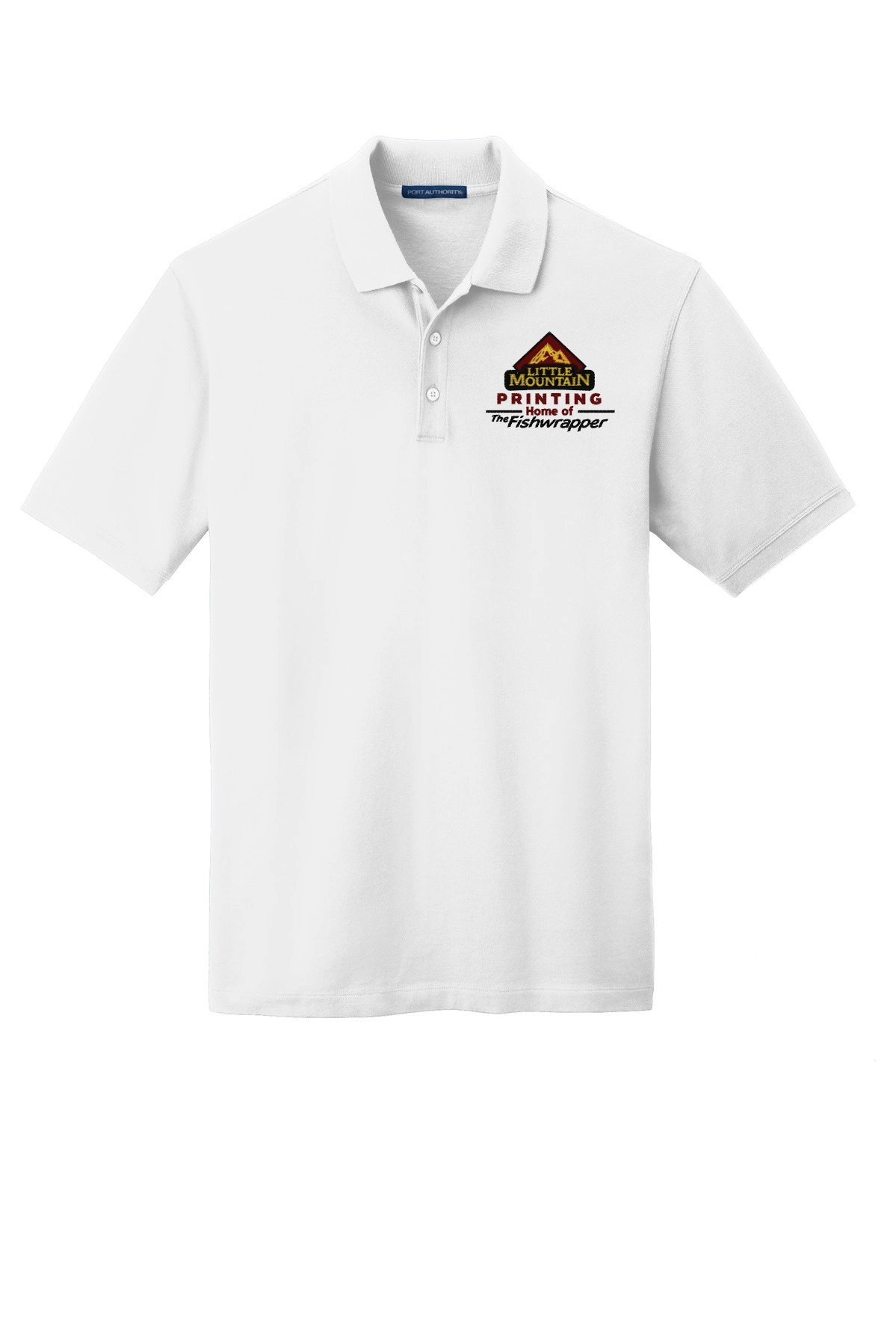Variant Image for K8000 - Port Authority® EZCotton® Polo. - LMP - 3 Color - Maroon,Black,Gold - Website Little Mountain Printing