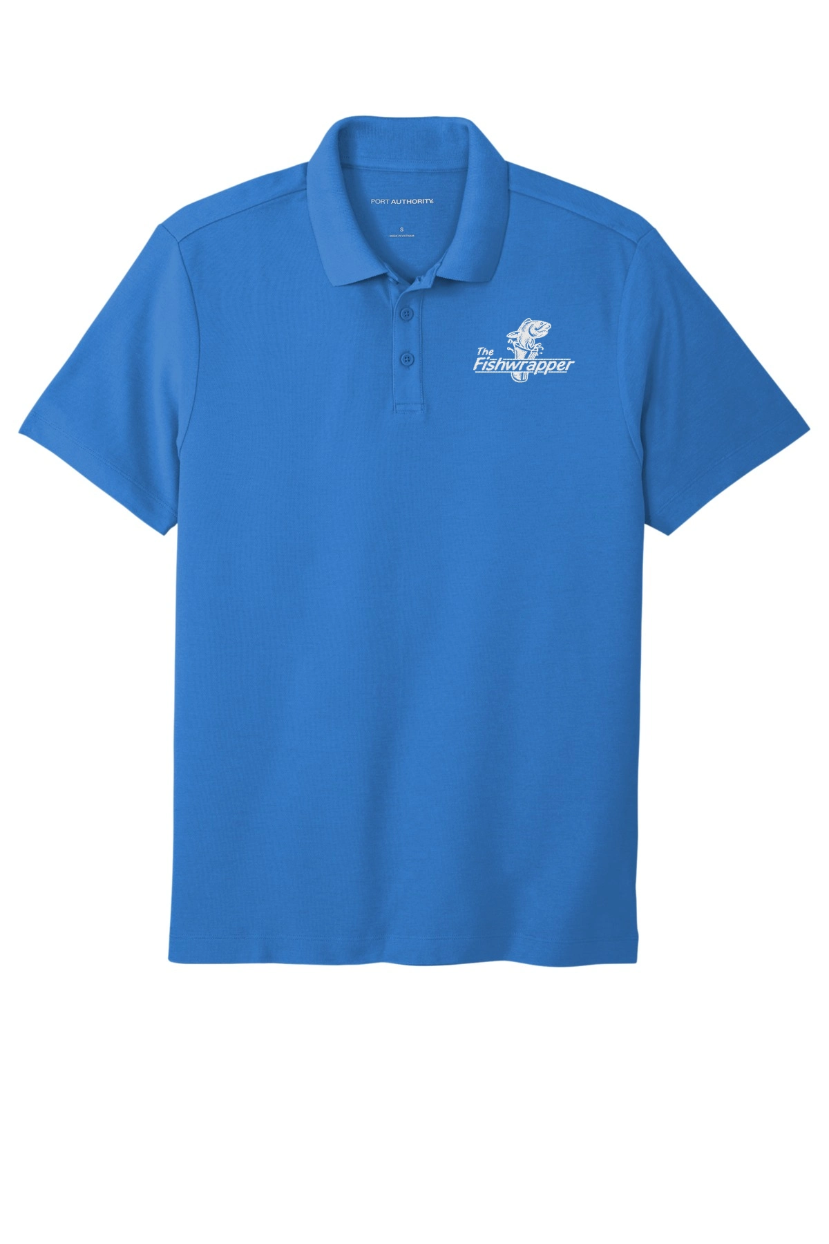 Variant Image for K810 - Port Authority ® SuperPro ™ React ™ Polo - FW - 1 Color White - Website Little Mountain Printing