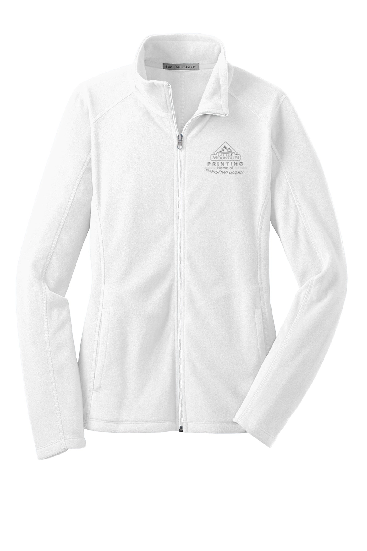 Variant Image for L223 - Port Authority® Ladies Microfleece Jacket. - LMP - 1 Color - Two Tone - Website Little Mountain Printing