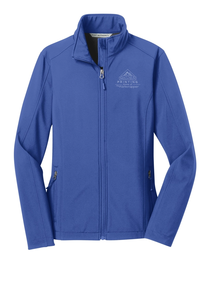 Variant Image for L317 - Port Authority® Ladies Core Soft Shell Jacket. - LMP - 1 Color - Two Tone - Website Little Mountain Printing