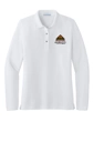 Variant Image for L500LS  - Port Authority® Women's Silk Touch™ Long Sleeve Polo - LMP - 3 Color - Maroon,Black,Gold - Website Little Mountain Printing