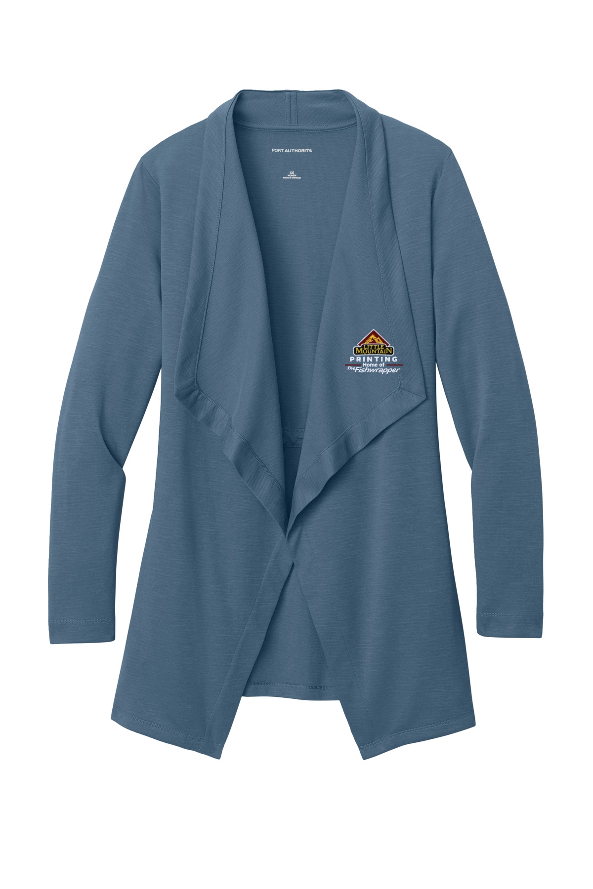 Variant Image for LK820  - Port Authority® Women’s Breakwater Open Cardigan - LMP - 3 Color - Maroon,White,Gold - Website Little Mountain Printing