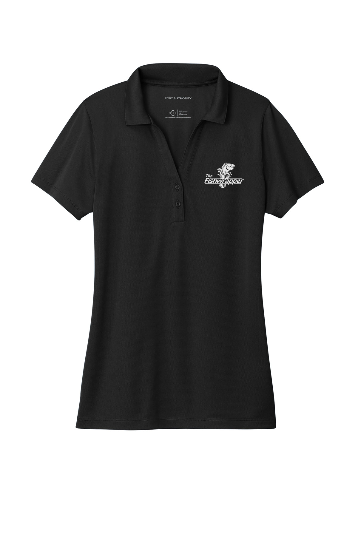 Variant Image for LK863  - Port Authority® Women's C-FREE® Performance Polo - FW - 1 Color White - Website Little Mountain Printing