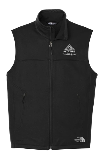 Variant Image for NF0A3LGZ  - The North Face® Ridgewall Soft Shell Vest - LMP - 1 Color - White - Website Little Mountain Printing