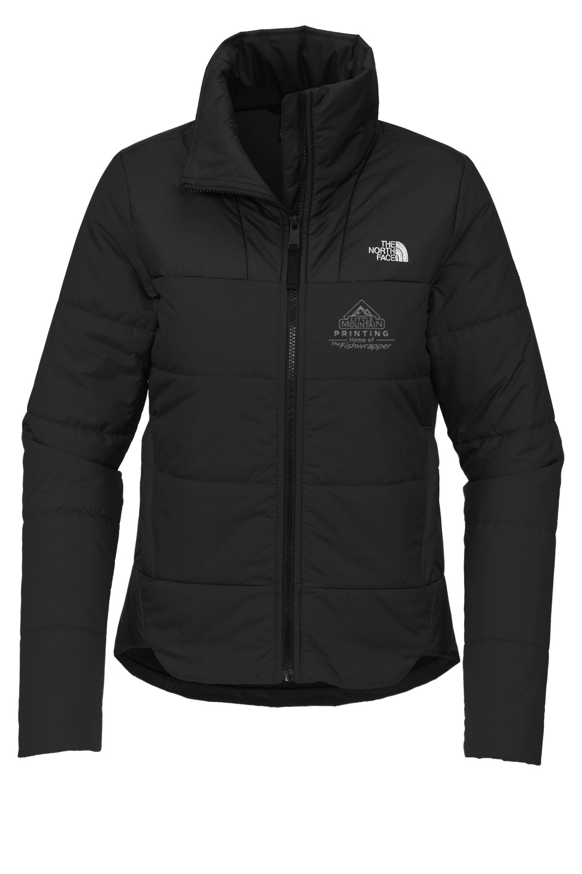 Variant Image for NF0A7V6K  - The North Face ® Women's Chest Logo Everyday Insulated Jacket - LMP - 1 Color - Two Tone - Website Little Mountain Printing