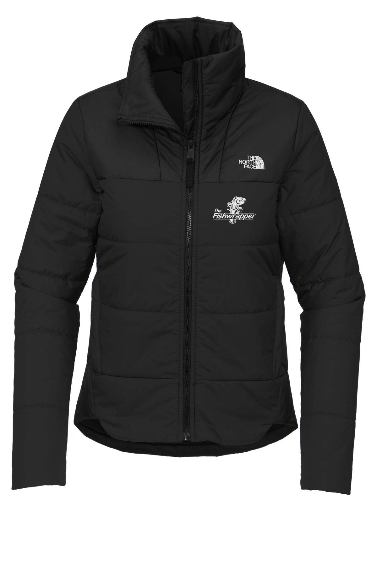Variant Image for NF0A7V6K  - The North Face ® Women's Chest Logo Everyday Insulated Jacket - FW - 1 Color White - Website Little Mountain Printing