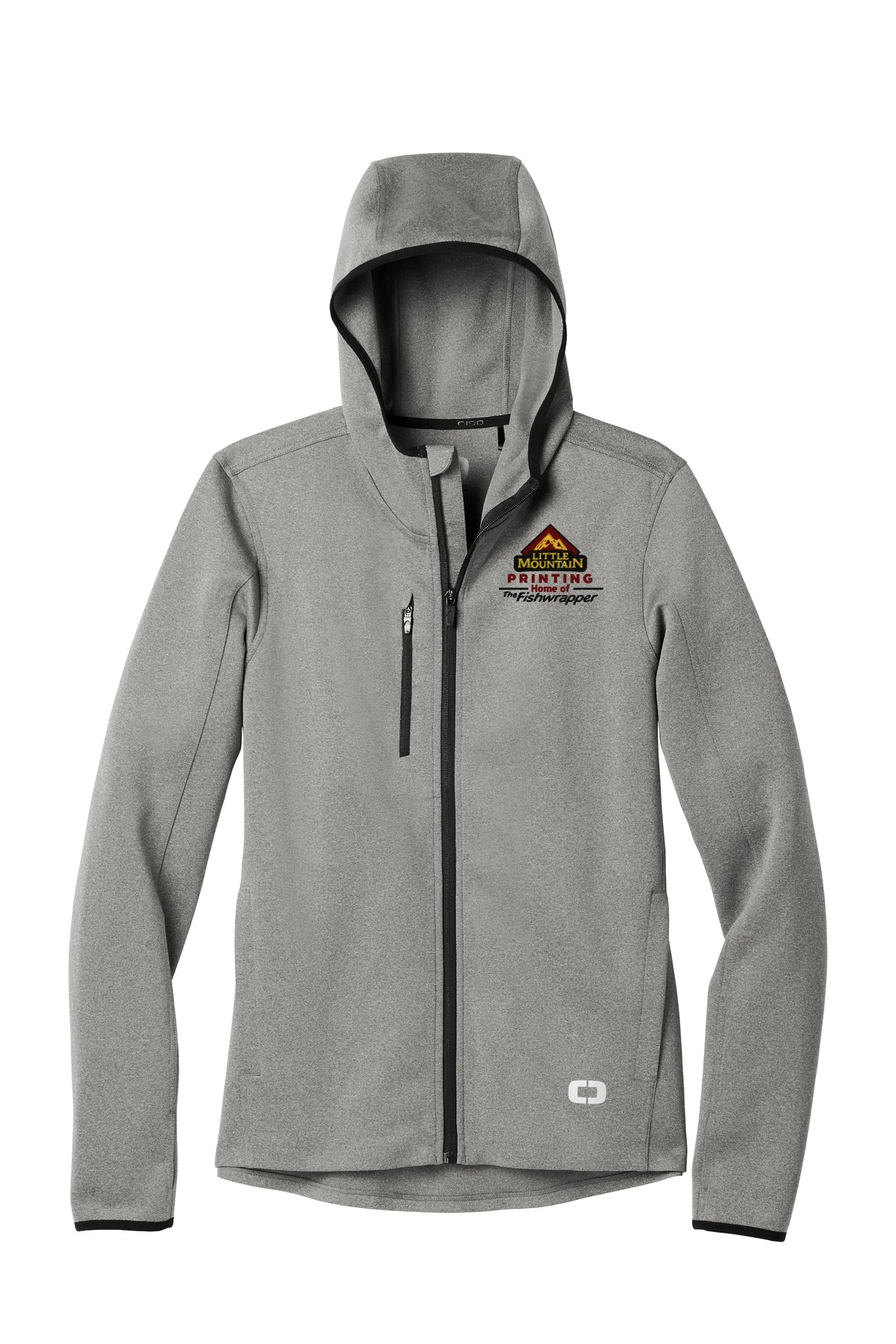 Variant Image for OE728 - OGIO ® ENDURANCE Stealth Full-Zip Jacket. - LMP - 3 Color - Maroon,Black,Gold - Website Little Mountain Printing
