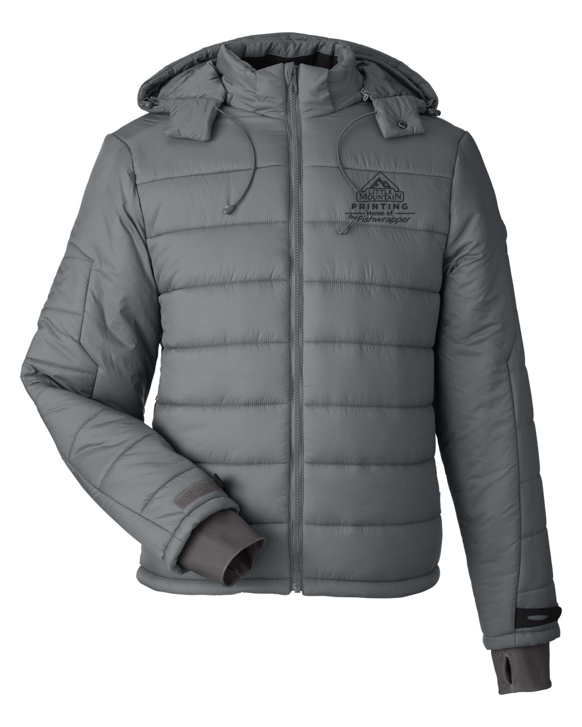 Variant Image for S17933 - Spyder Unisex Summit Challenger jacket - LMP - 1 Color - Black - Website Little Mountain Printing