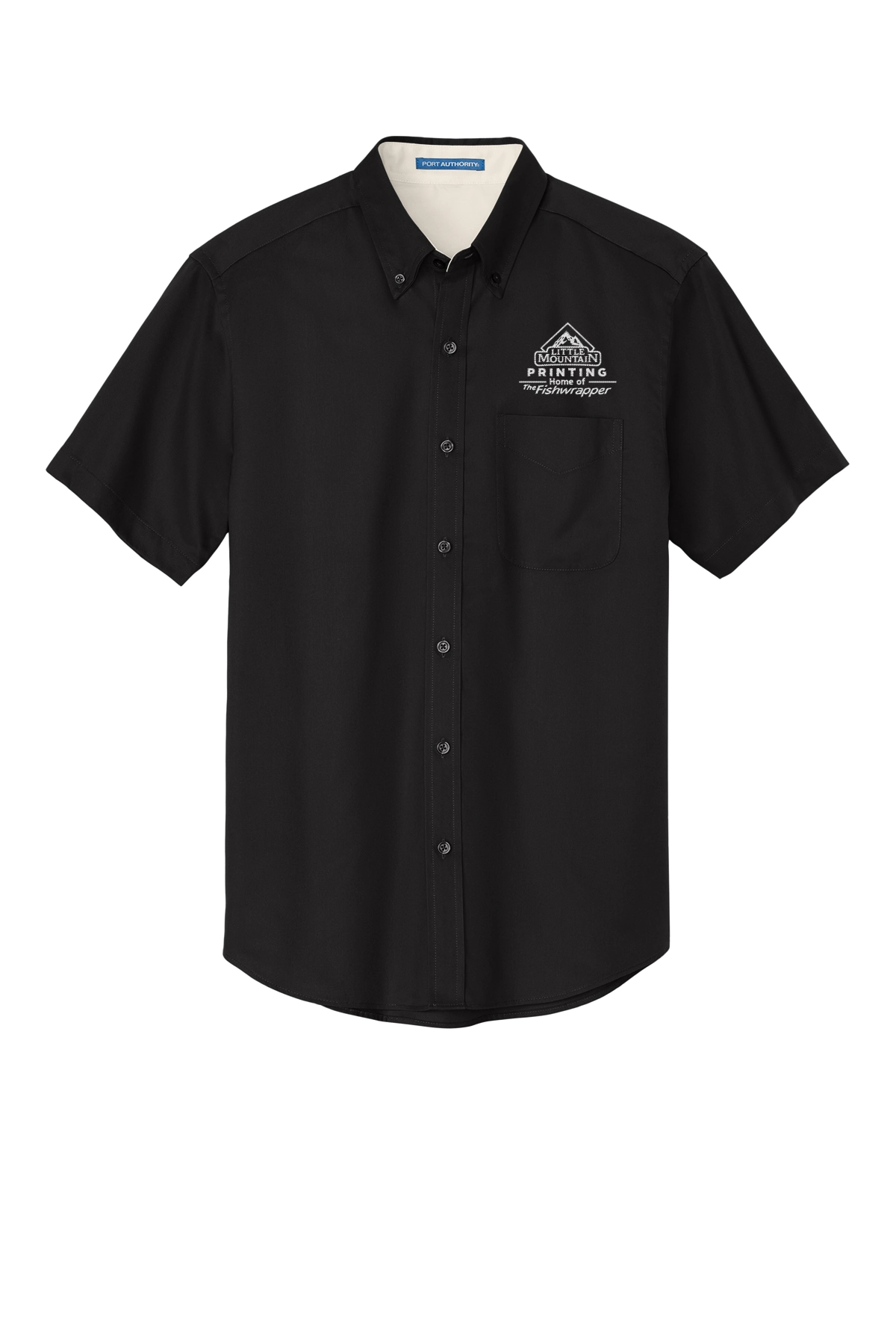Variant Image for S508 - Port Authority® Short Sleeve Easy Care Shirt - LMP - 1 Color - White - Website Little Mountain Printing