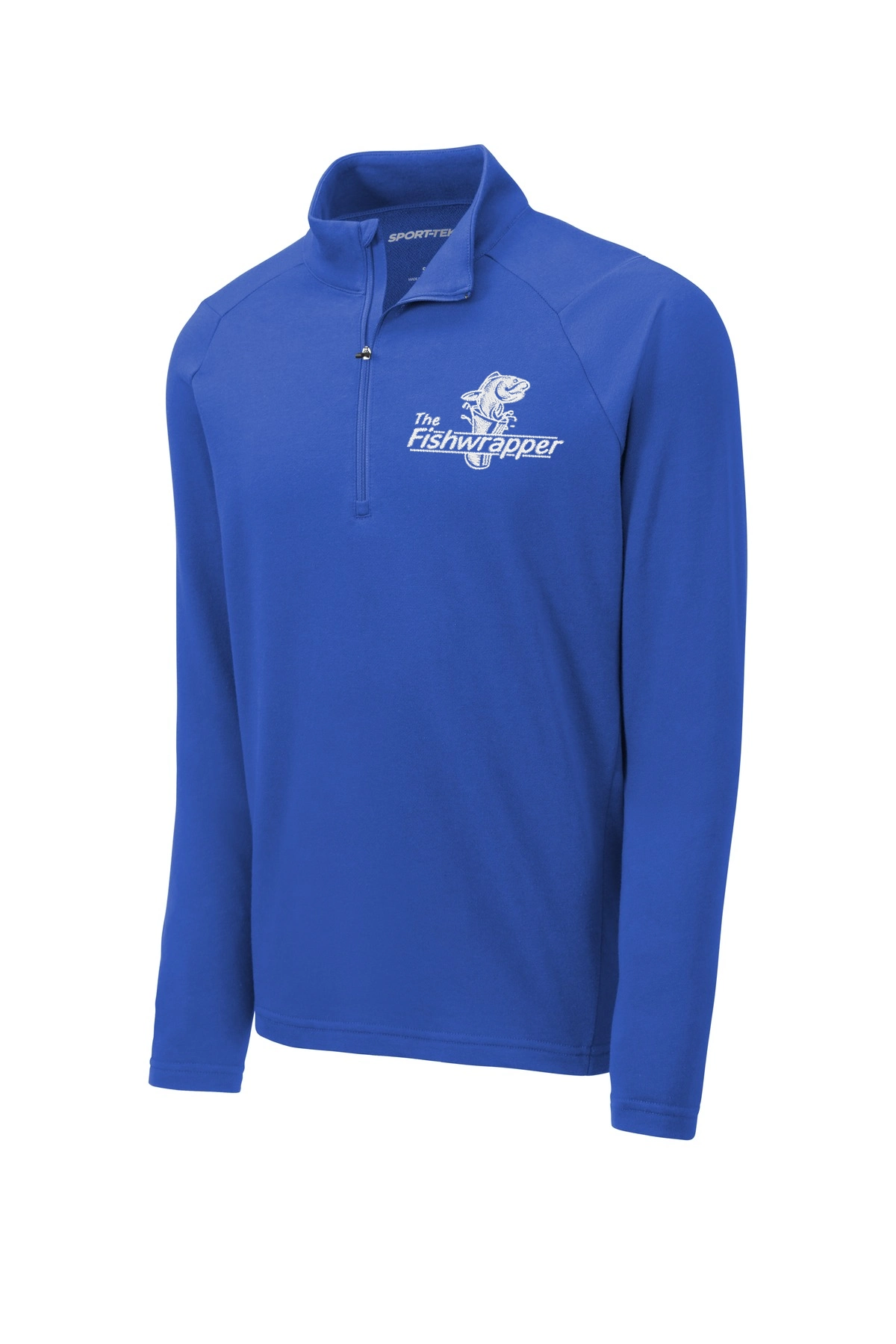 Variant Image for ST273 - Sport-Tek ® Lightweight French Terry 1/4-Zip Pullover. - FW - 1 Color White - Website Little Mountain Printing