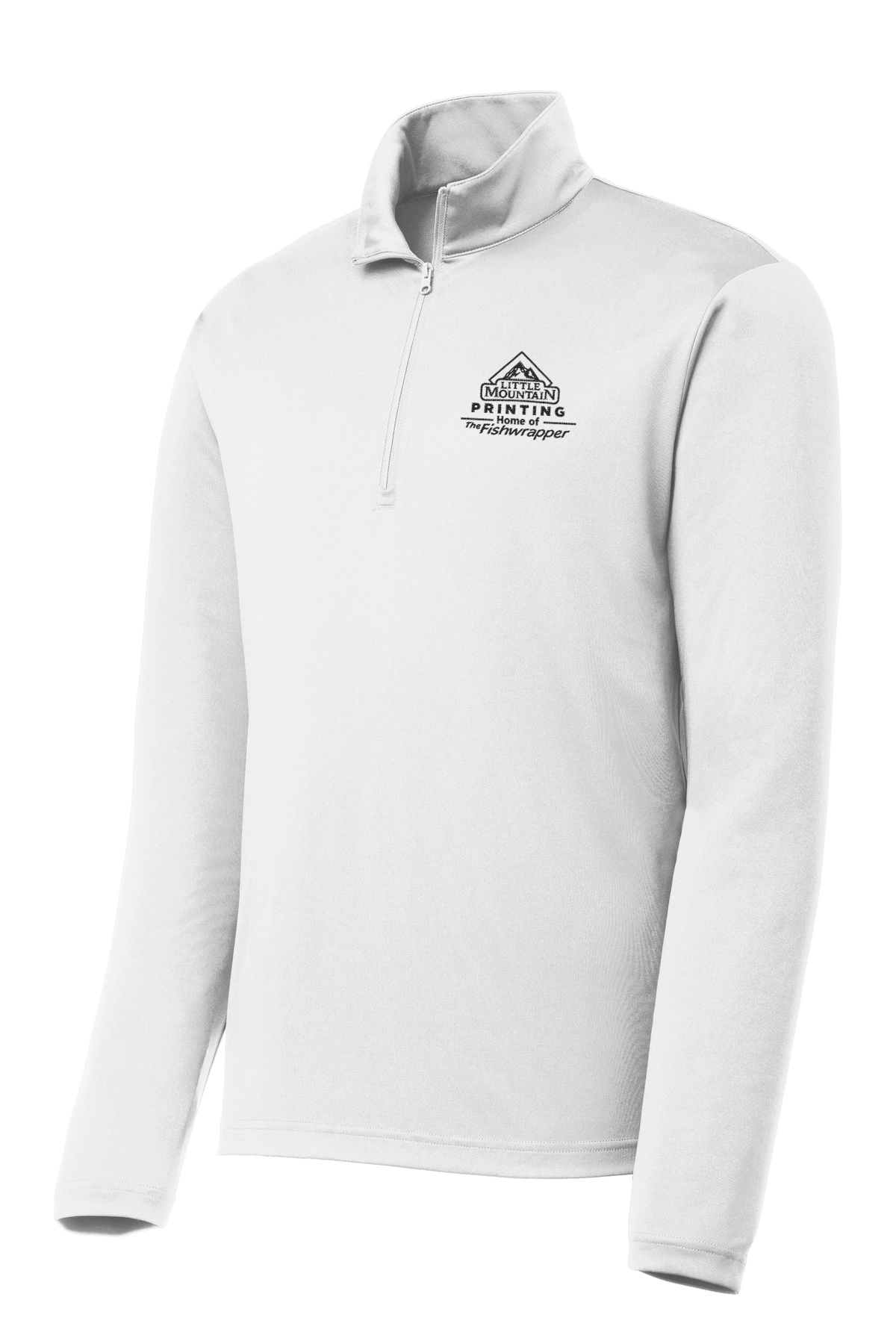 Variant Image for ST357 - Sport-Tek® PosiCharge® Competitor™ 1/4-Zip Pullover. - LMP - 1 Color - Black - Website Little Mountain Printing