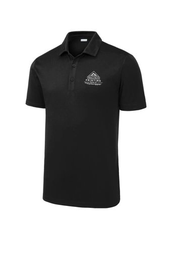Variant Image for ST520 - Sport-Tek ®  Posi-UV™  Pro Polo. - LMP - 1 Color - White - Website Little Mountain Printing