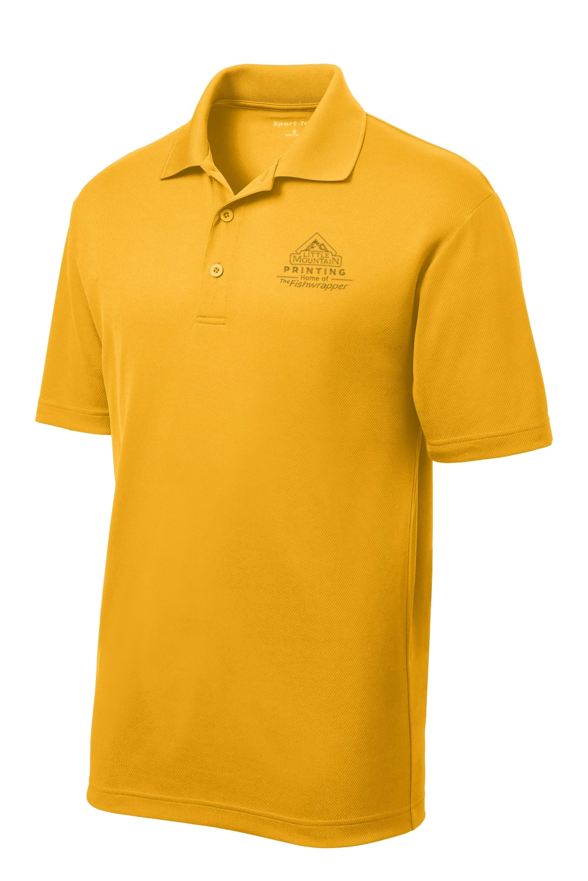 Variant Image for ST640 - Sport-Tek® PosiCharge® RacerMesh® Polo - LMP - 1 Color - Two Tone - Website Little Mountain Printing