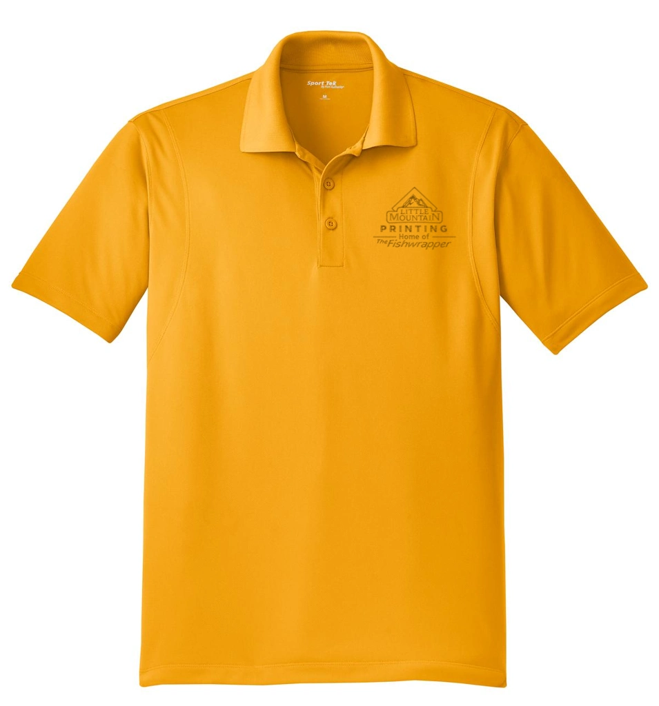 Variant Image for ST650 - Sport-Tek® Micropique Sport-Wick® Polo - LMP - 1 Color - Two Tone - Website Little Mountain Printing