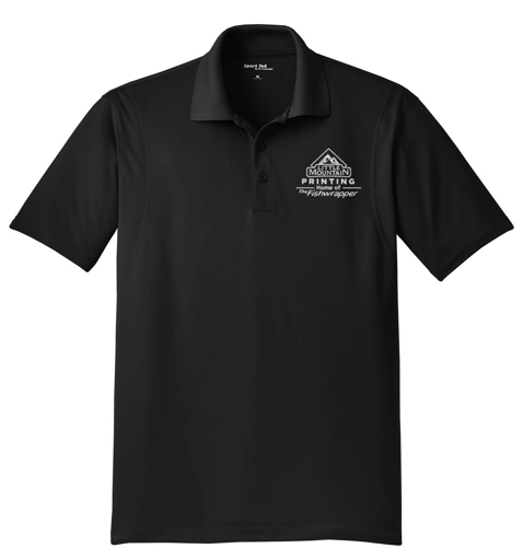 Variant Image for ST650 - Sport-Tek® Micropique Sport-Wick® Polo - LMP - 1 Color - White - Website Little Mountain Printing