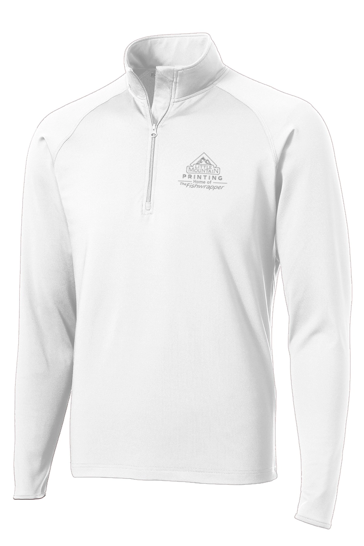 Variant Image for ST850 - Sport-Tek® Sport-Wick® Stretch 1/2-Zip Pullover. - LMP - 1 Color - Two Tone - Website Little Mountain Printing