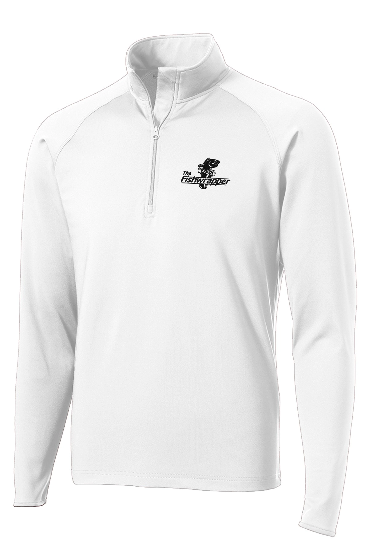 Variant Image for ST850 - Sport-Tek® Sport-Wick® Stretch 1/2-Zip Pullover. - FW - 1 Color Black - Website Little Mountain Printing