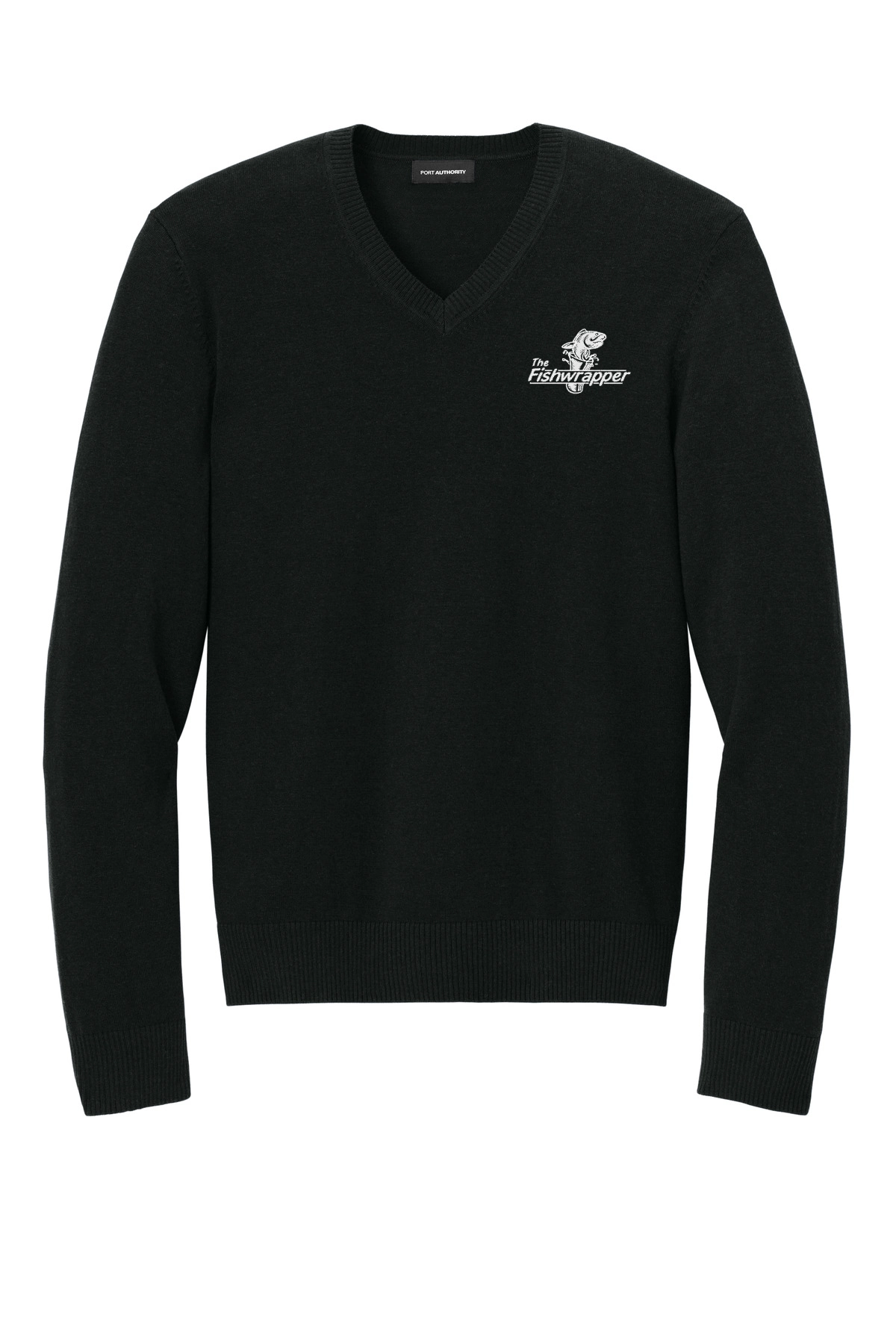 Variant Image for SW2850 - Port Authority® Easy Care V-Neck Sweater - FW - 1 Color White - Website Little Mountain Printing