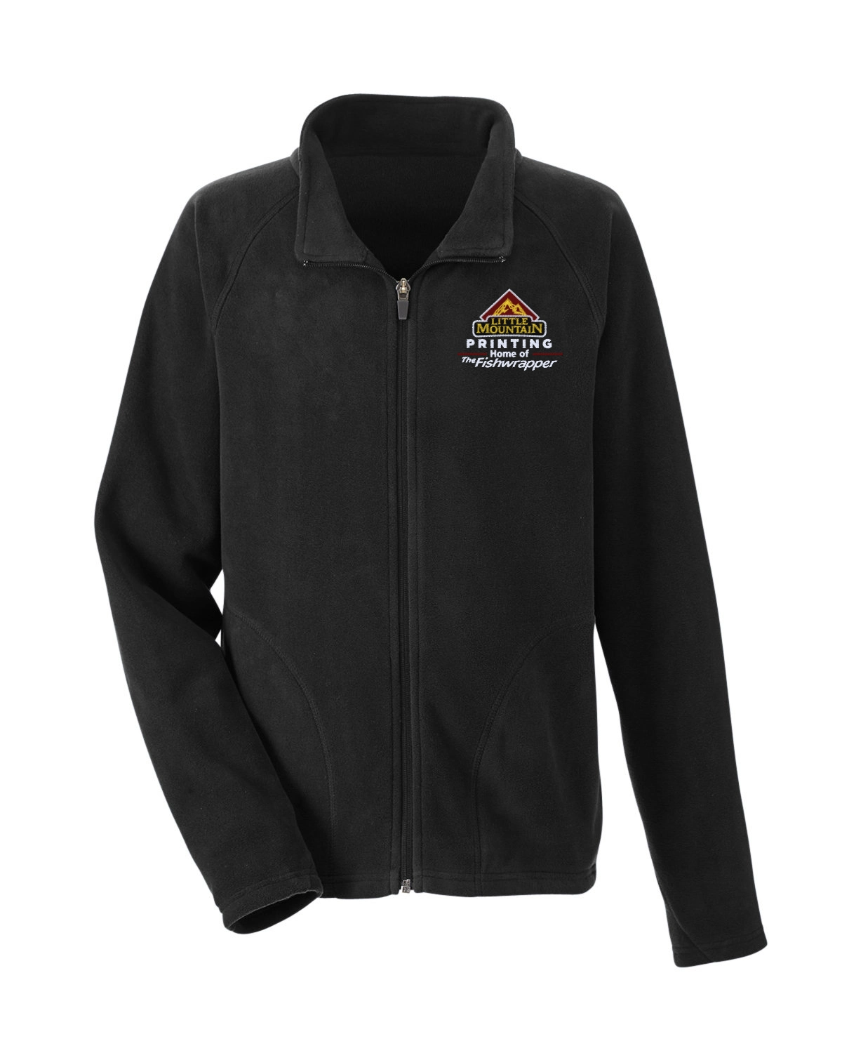 Variant Image for TT90Y - Team 365 Youth Campus Microfleece Jacket - LMP - 3 Color - Maroon,White,Gold - Website Little Mountain Printing