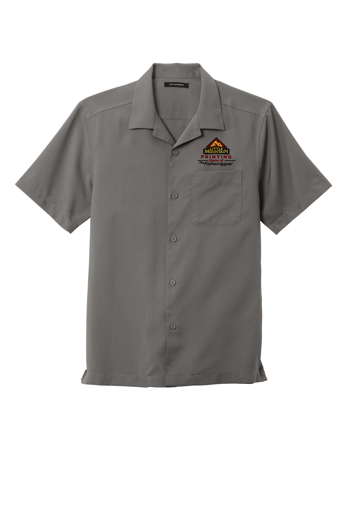 Variant Image for W400 - Port Authority ® Short Sleeve Performance Staff Shirt - LMP - 3 Color - Maroon,Black,Gold - Website Little Mountain Printing