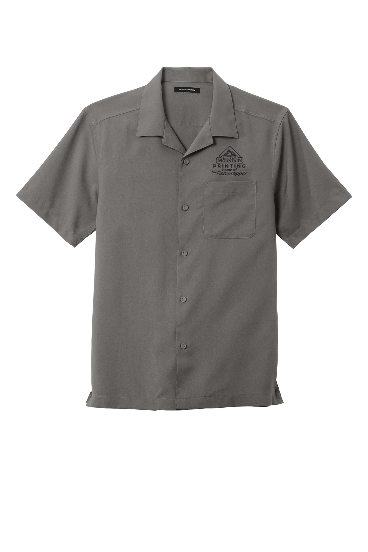 Variant Image for W400 - Port Authority ® Short Sleeve Performance Staff Shirt - LMP - 1 Color - Black - Website Little Mountain Printing