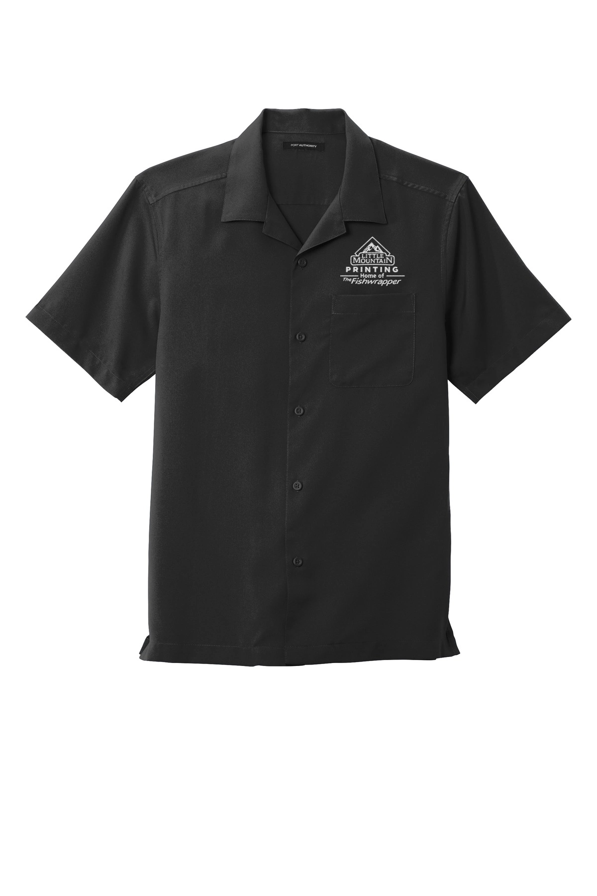Variant Image for W400 - Port Authority ® Short Sleeve Performance Staff Shirt - LMP - 1 Color - White - Website Little Mountain Printing
