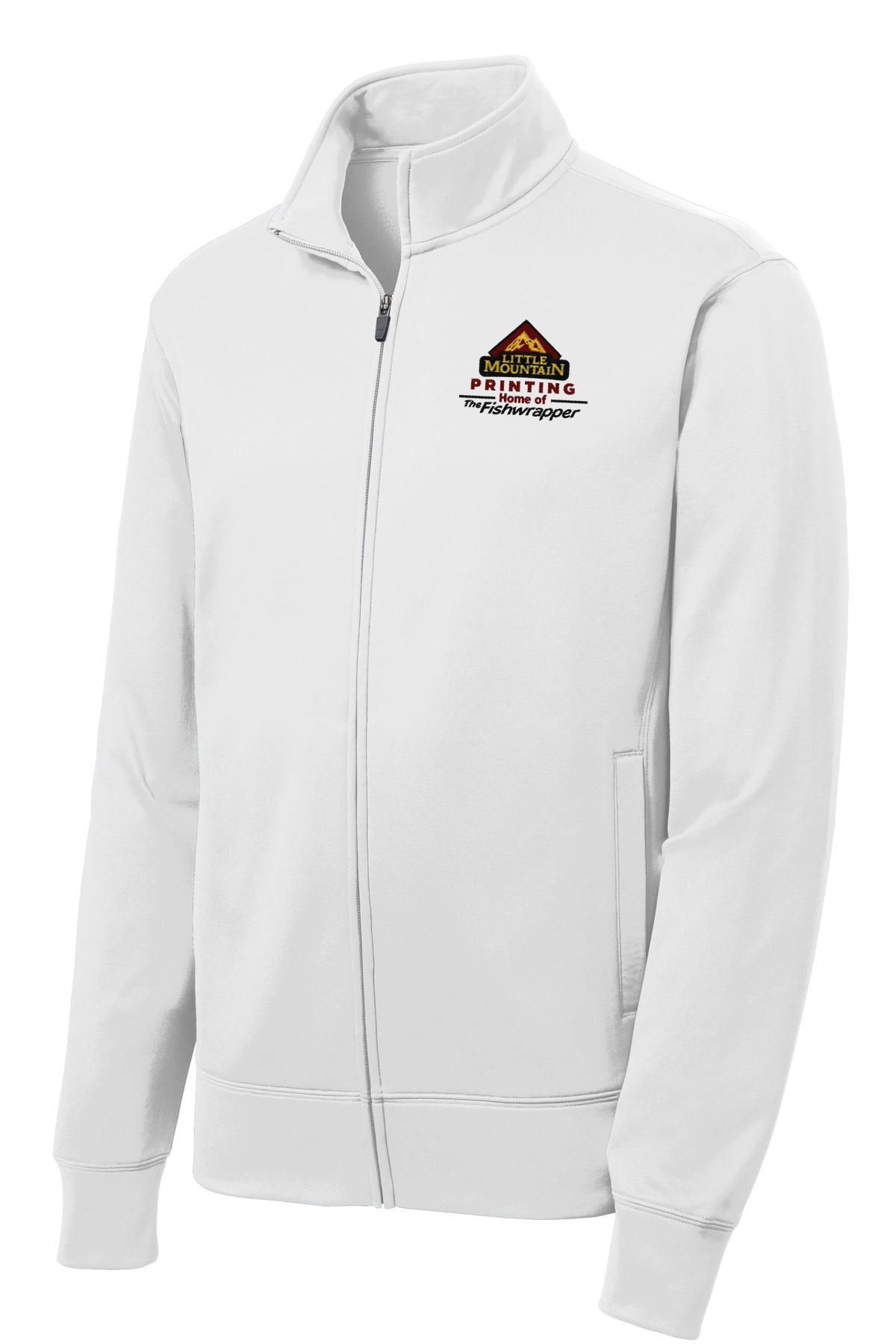 Variant Image for YST241 - Sport-Tek® Youth Sport-Wick® Fleece Full-Zip Jacket - LMP - 3 Color - Maroon,Black,Gold - Website Little Mountain Printing
