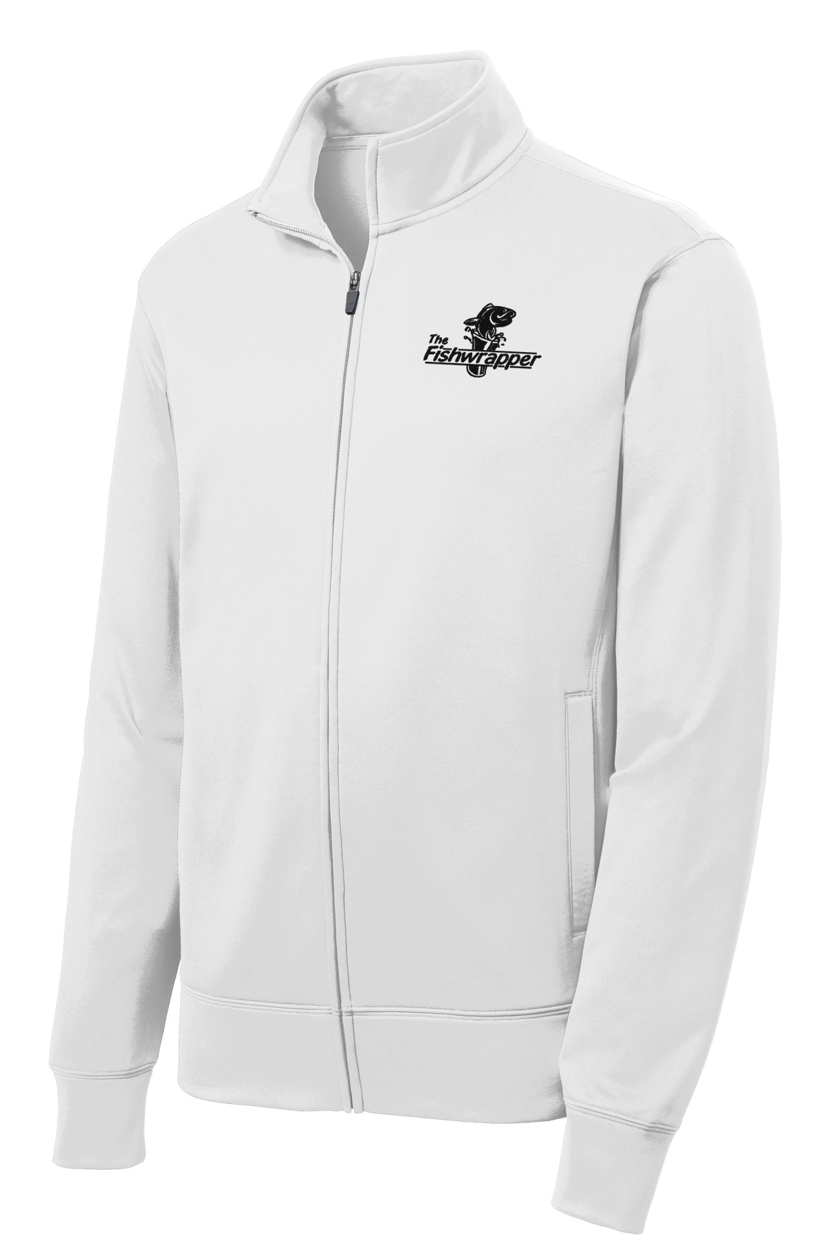 Variant Image for YST241 - Sport-Tek® Youth Sport-Wick® Fleece Full-Zip Jacket - FW - 1 Color Black - Website Little Mountain Printing